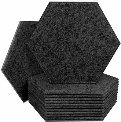 Sound Proofing 9mm Felt Hexagon Acoustic Panel Wall Decorative Pet