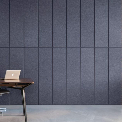 100% Polyester Pet 3d Soundproof Panel Dinding Ramah Lingkungan
