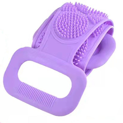 Body Sponge Double Sided Handle Sikat Mandi Silikon 70cm