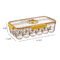 18 Grid Kotak Penyimpanan Telur Kulkas Stackable PET Untuk Lemari Es