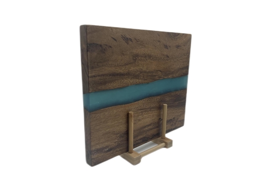 Talenan Walnut Resin Kustom Talenan Kayu Zaitun Untuk Dapur