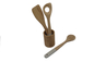 Peralatan spatula dapur Peralatan memasak Set sekop dapur kayu
