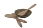 Peralatan spatula dapur Peralatan memasak Set sekop dapur kayu