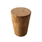 Kotak Pengeringan Penyimpanan Bambu Alami Bulat 3 Tingkat Dengan Tutup yang Dapat Dilepas