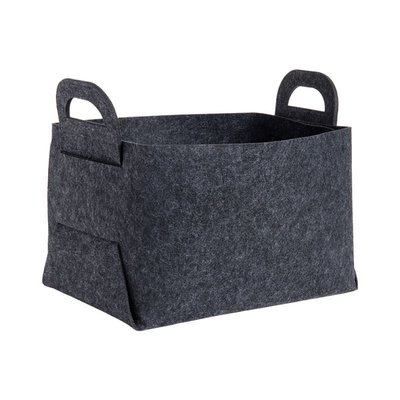 Berukuran persegi panjang 100% polyester Felt Pakaian Kontainer penyimpanan Kantong Opp Dikemas Paket yang dapat disesuaikan