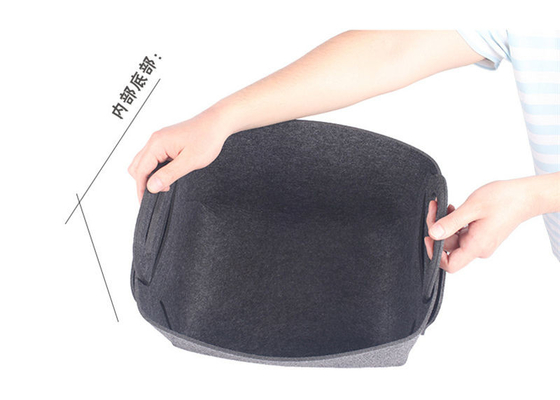 Berukuran persegi panjang 100% polyester Felt Pakaian Kontainer penyimpanan Kantong Opp Dikemas Paket yang dapat disesuaikan