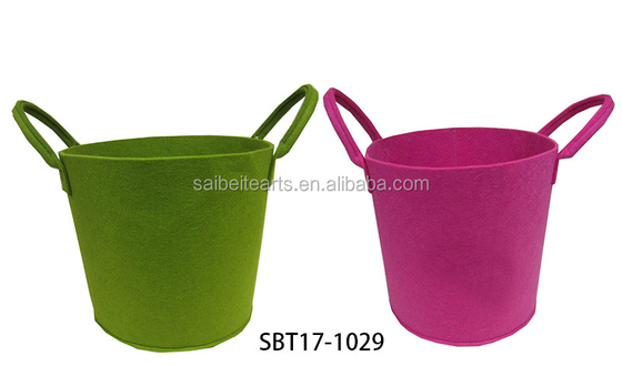 2024 Hot Selling Modern Foldable Household Storage Container Dibuat Dari 100% Polyester Felt