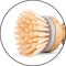 Beech Utensil Cleaner Brush Sisal Sikat Pembersih Piring Bambu 8*4.5cm