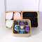 100% Polyester Non Woven Storage Fabric Drawer Organizer 3 * 3 Grids